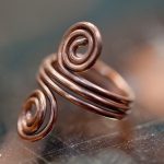 Salvaged Copper Wire ring
